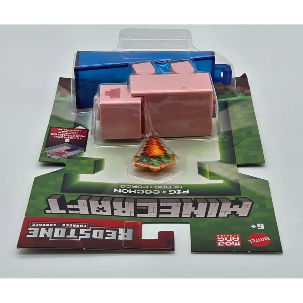 Pig Redstone Series Cocohon Action‎ Figure Pink Carrot TNT Cannon Piece